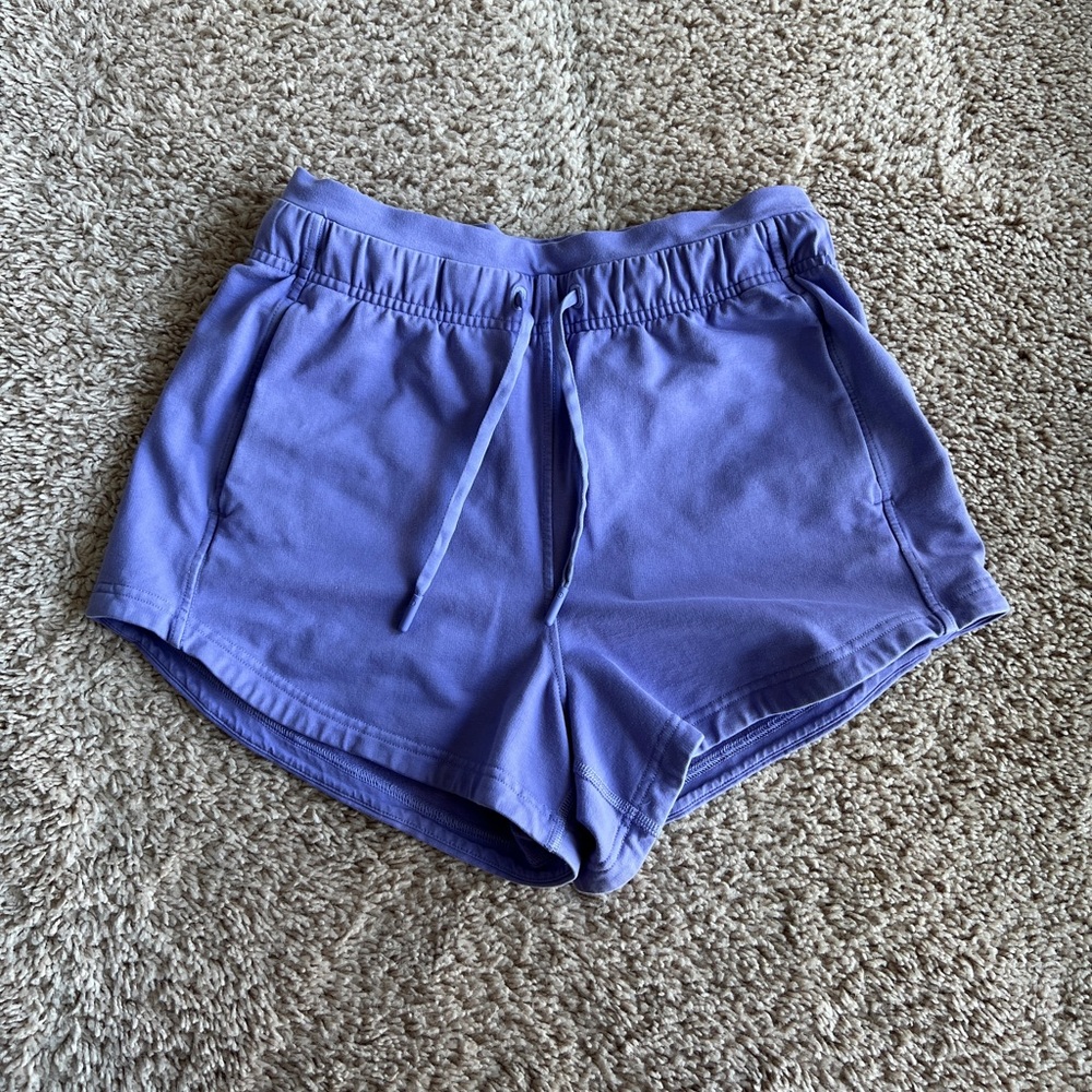 Lululemon Inner Glow Shorts in Dark Lavender
